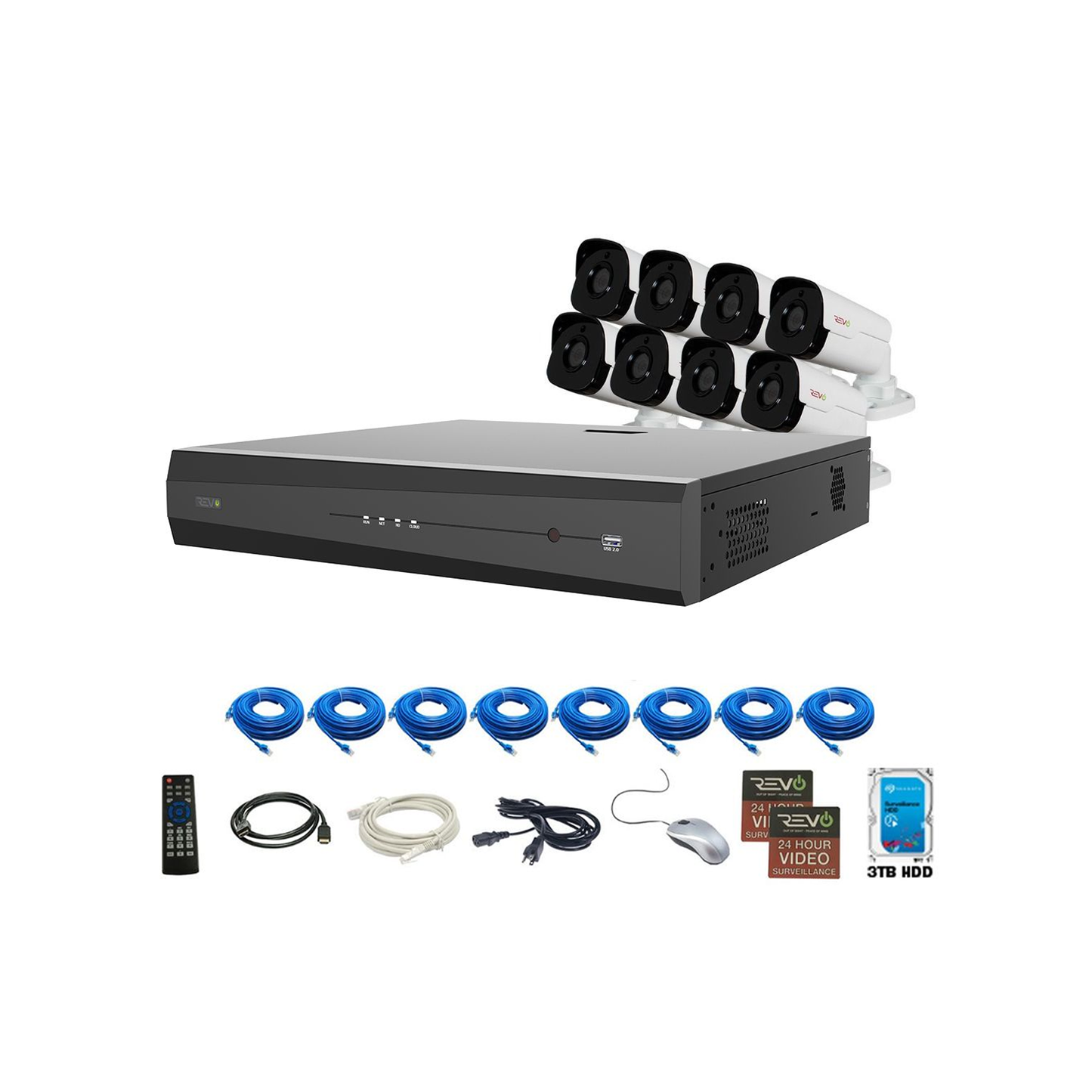 16 Channel Security Camera System