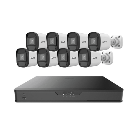 REVO ULTRA HYBRID 16CH 5 Megapixel DVR, 2TB HDD & 8x 1080p Bullet Cameras