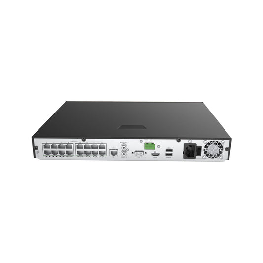 Ultra HD Audio Capable 16 Ch. 4TB NVR Surveillance System with 9 4 Megapixel Cameras