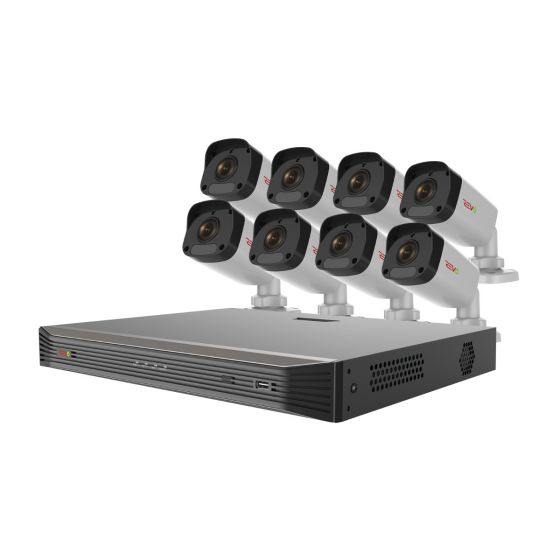 Ultra HD 16Ch. 3TB NVR Security System with 8 x 4MP Security Cameras