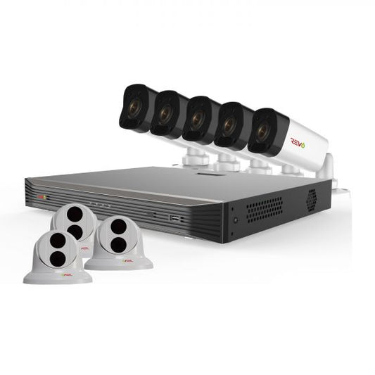 Ultra HD 16 Ch. 3TB NVR Surveillance Camera System with 8 4MP Security Cameras