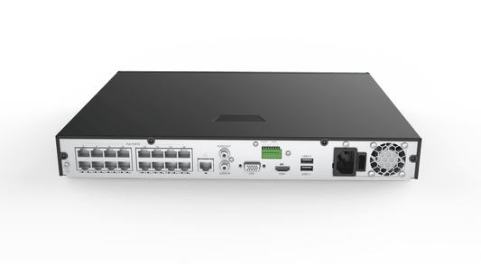 Ultra HD 16 Ch. 4TB NVR Surveillance System with 8 4MP Security Cameras