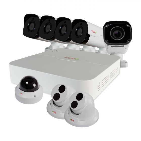 Ultra™ HD 8 Ch. Home surveillance System with 8 Security Cameras