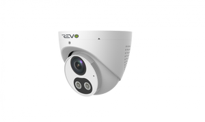 REVO UTLRA True 4K HD Smart Active Deterrence Turret Camera with 2-Way Audio