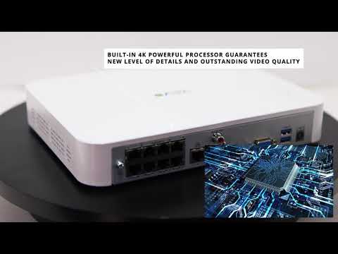 Ultra HD 8 Channel 4TB NVR