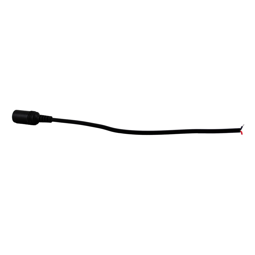 R2.1PWREND-F 2.1mm Jack "Female" to Bare End Wire