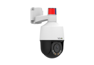 REVO ULTRA 5 MP Pan Tilt Zoom Security Camera with Two-Way Audio, Siren and Strobe Lights