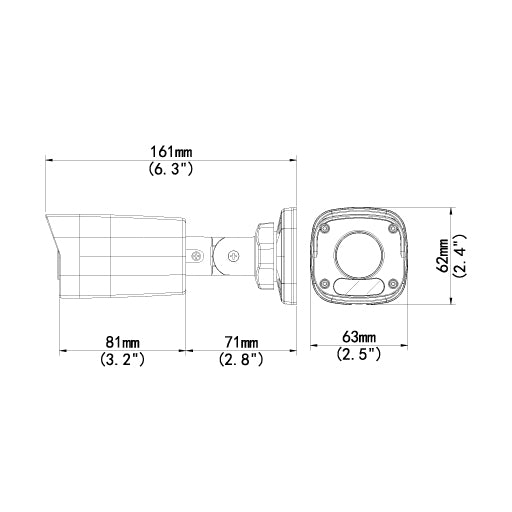 REVO ULTRA 4K (8 Megapixel) Fixed Lens Indoor/Outdoor Bullet Camera w/ 100' CAT5e Cable
