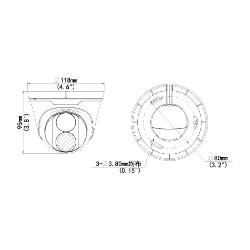 REVO ULTRA 4K(8 Megapixel) Indoor/Outdoor Fixed Lens Turret Camera w/ 100' CAT5e Cable