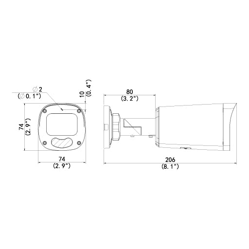 Ultra™ HD IP Indoor/Outdoor Bullet Security Camera