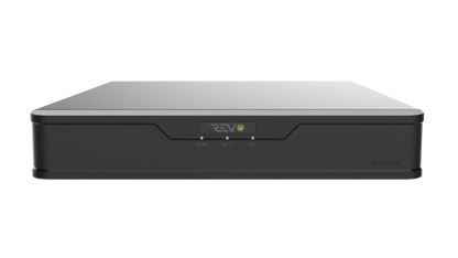 REVO ULTRA 4K Hybrid 8-Channel Surveillance System with 6 Cameras, 2TB Storage, 22-€™-€™ LED Monitor and Remote Access