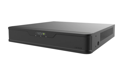REVO ULTRA 4K Hybrid 8-Channel Surveillance System with 6 Cameras, 2TB Storage, 22-€™-€™ LED Monitor and Remote Access