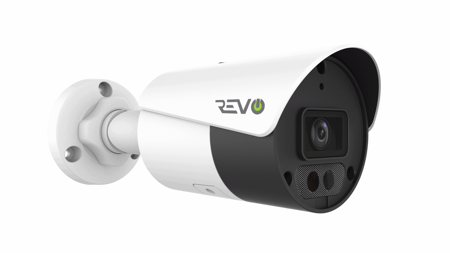 REVO ULTRA 4K Hybrid 8-Channel Surveillance System with 4x cameras, 2TB Storage, and Remote Access