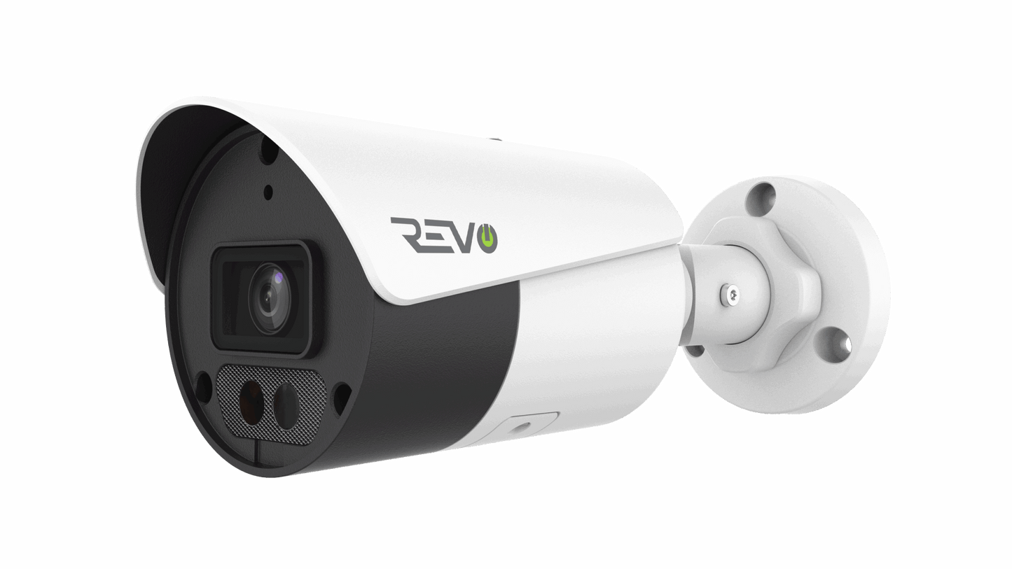 REVO ULTRA 4K Hybrid 8-Channel Surveillance System with 4x cameras, 2TB Storage, and Remote Access