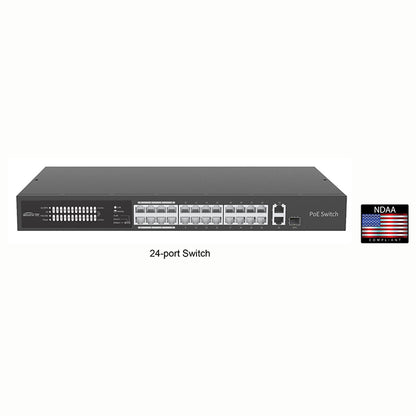 24-Port PoE Network Switch