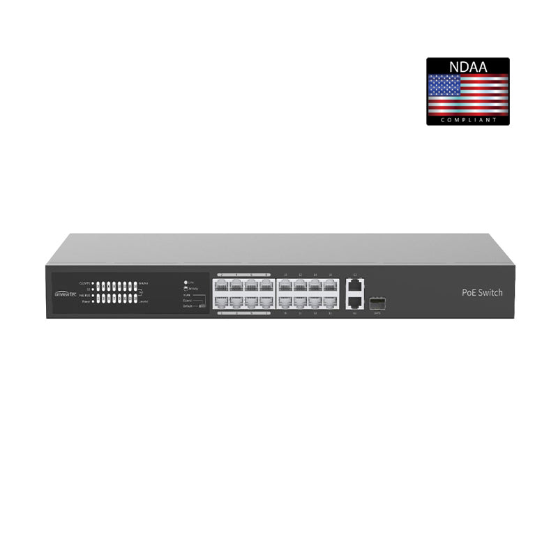 16-Port PoE Network Switch