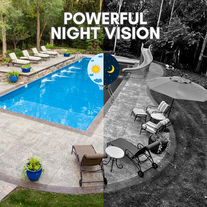 REVO ULTRA LumeX 5 Megapixel Turret Camera with built-in Microphone