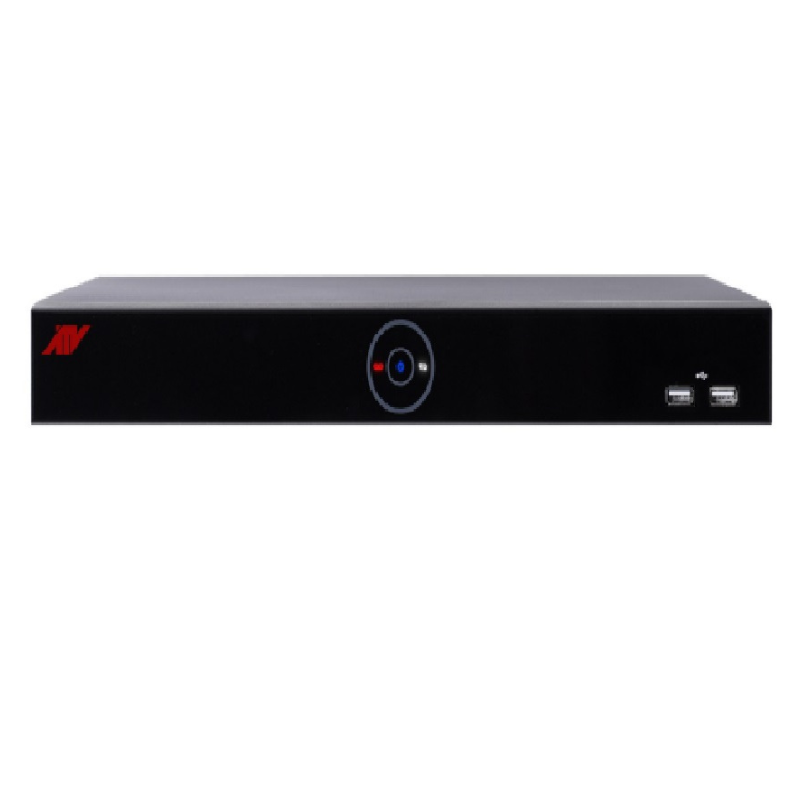 16-Channel Hybrid DVR Recorder with 2TB HDD Storage