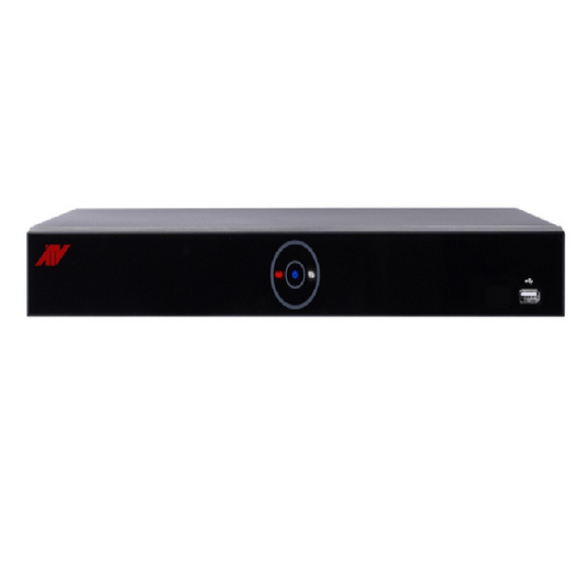 8-Channel Hybrid DVR Recorder with 2TB HDD Storage