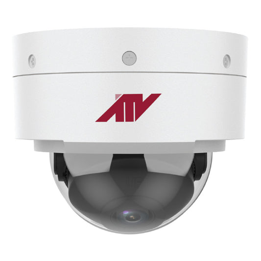 2MP Dome Camera with 2.8mm Lens, WDR, IR, PoE/12VDC