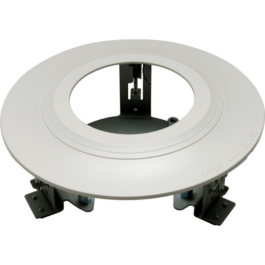 Flush Mount for use with Dome Cameras (white)