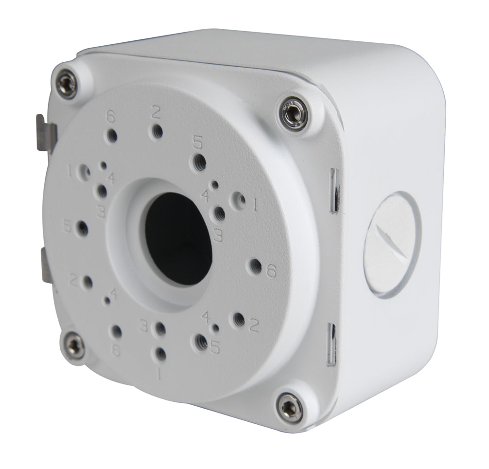 Junction Box for use with Bullet Cameras (white)
