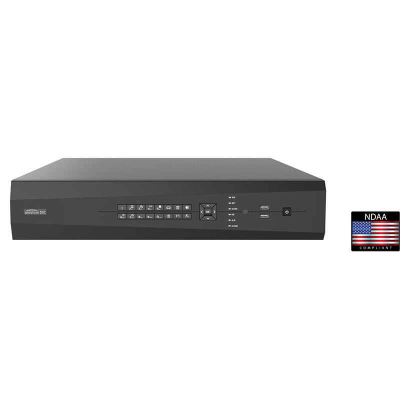 16ch, 12MP Resolution, 4-bay HDD, H.265 NVR