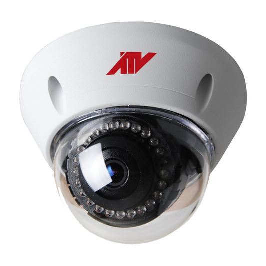 2MP Vandal Dome Security Camera with 3.6mm Lens and Night Vision