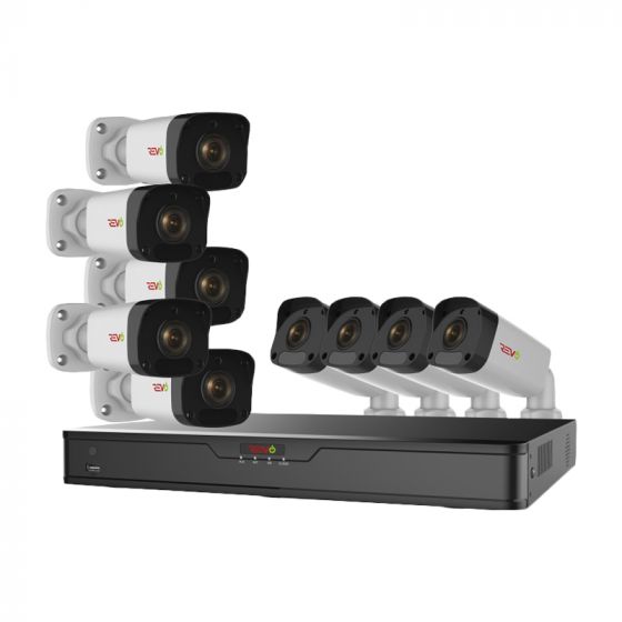 Ultra HD 16 Ch. 2TB IP NVR Surveillance Camera System with 9 2MP Bullet Security Cameras