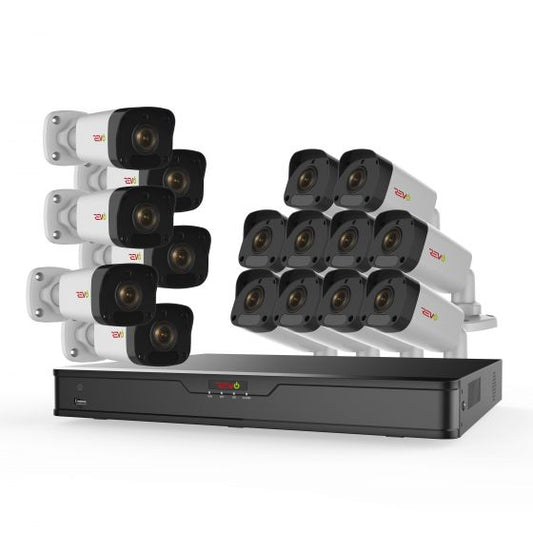 Ultra HD 16 Ch. 4TB NVR Security System & 16 2MP  Bullet Cameras
