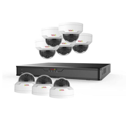 Ultra HD 16 Ch. 4TB NVR Surveillance System with 8 4MP Security Cameras