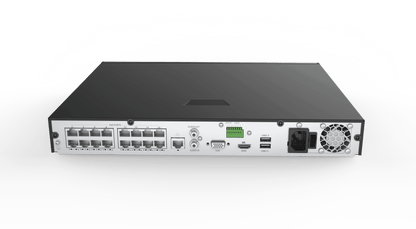 Ultra HD Audio Capable 16 Ch. 4TB NVR Surveillance System with 8 4 Megapixel Cameras