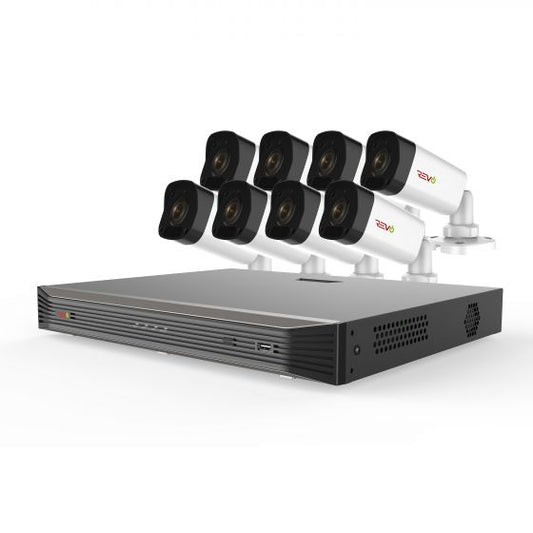 Ultra HD 16 Ch. 4TB NVR Video Surveillance System & 8 4MP Bullet Cameras