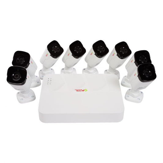 Ultra™ HD Camera security system with 8 Channel NVR Surveillance - Configurable-3 TB