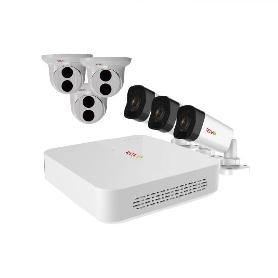 Ultra HD 8 Ch. 2TB NVR Home Surveillance System with 6 4MP Security Cameras