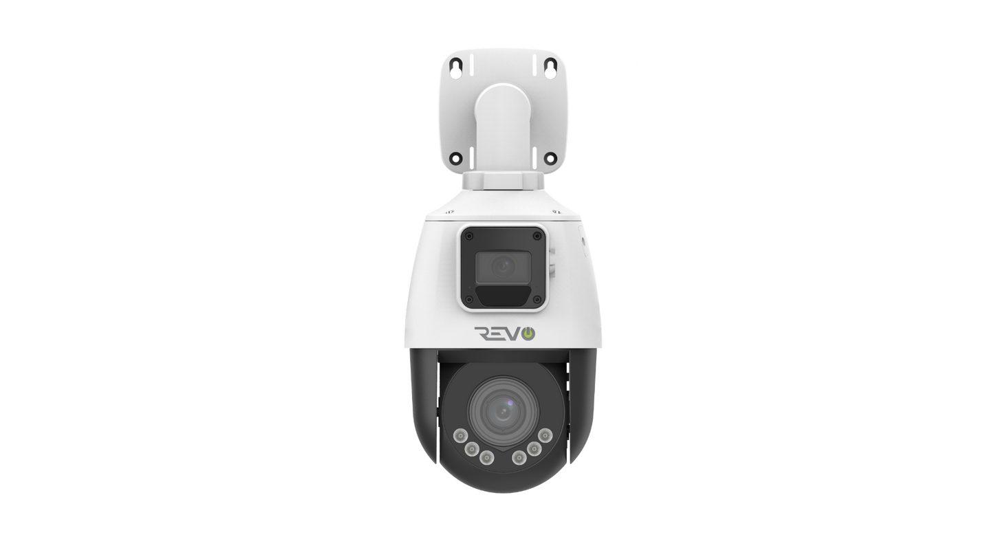 REVO ULTRA 1080p Dual Lens 4x Optical Zoom PTZ Camera with Two-way audio