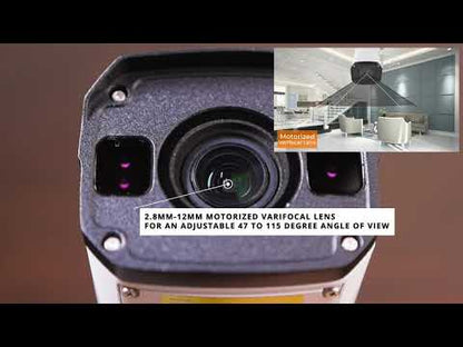 REVO ULTRA True 4 K IR Indoor/Outdoor Bullet camera with 2.8 to 12mm motorized lens