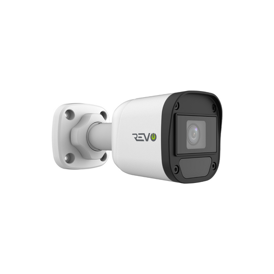 REVO ULTRA Blue Series 5MP Indoor/Outdoor IP Bullet Camera with 100’ Night Vision and Built-in Mic
